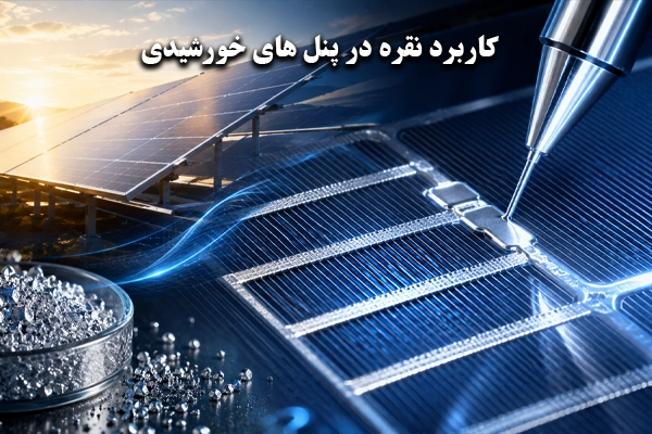 کاربرد نقره در پنل های خورشیدی